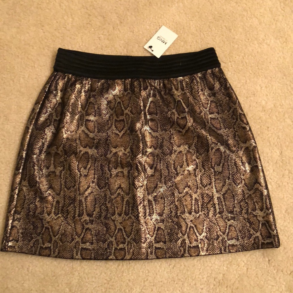 NWT MNG Mini Skirt Sz S/XS